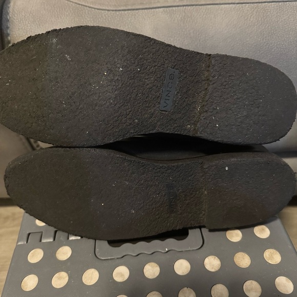 Vince Litton Black Leather Combat Chelsea waterproof Boots 9.5 - Picture 7 of 9